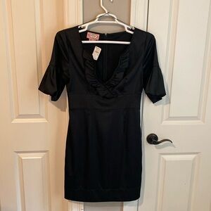 NWT Phoebe Couture black dress - size 12 - $278 MSRP